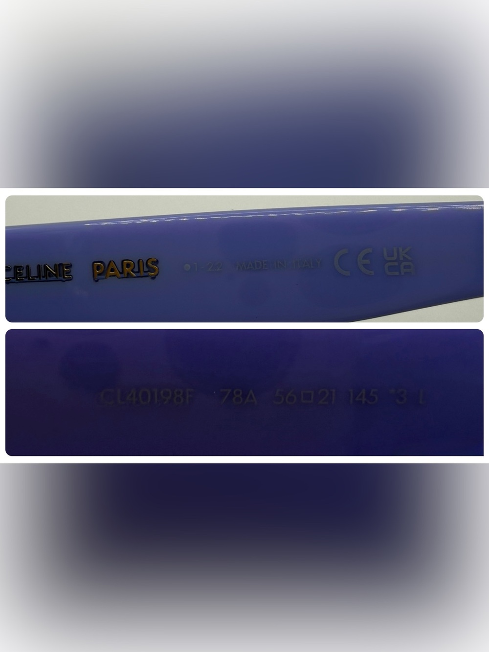 Celine Monochroms Square Sunglasses, 56mm - Picture 8 of 10